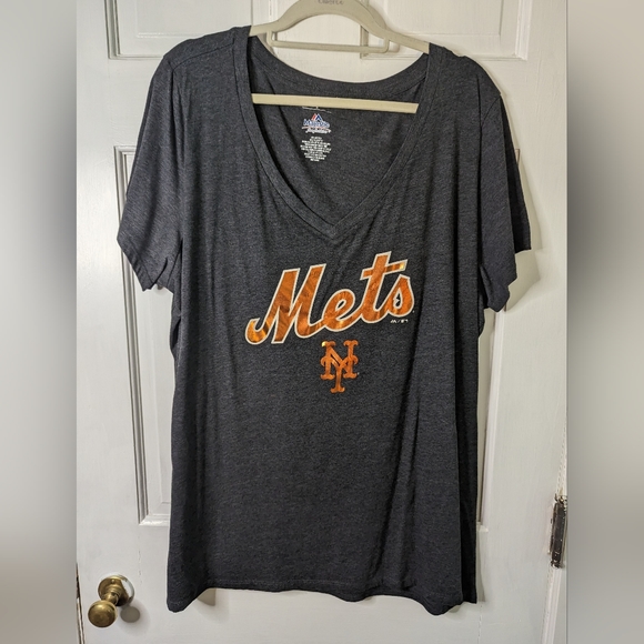 torrid Tops - Torrid 3x Mets Fan Vneck